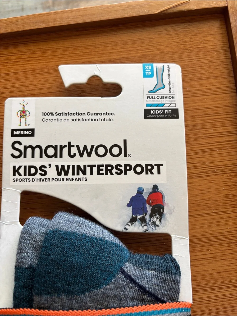 Smartwool Kids' Wintersport Merino Wool Ski Socks - Moose